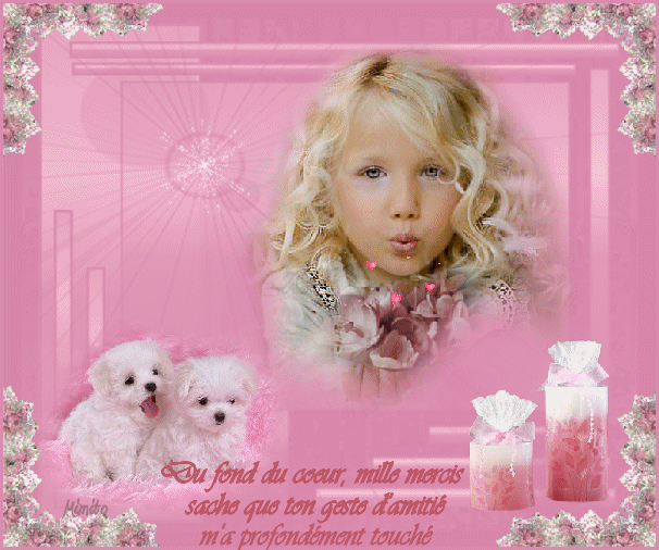 TEXTE DE REMERCIMENTS